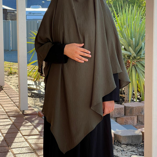 Diamond Khimar | Khaki