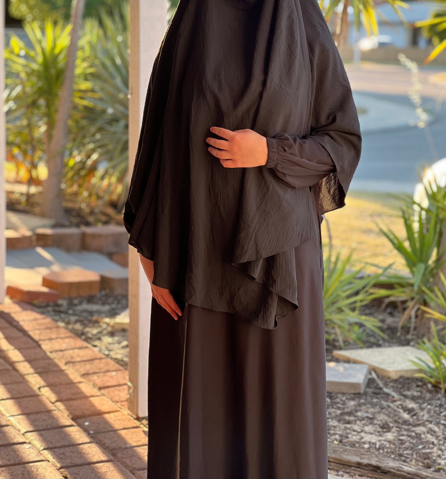 Diamond Khimar | Black