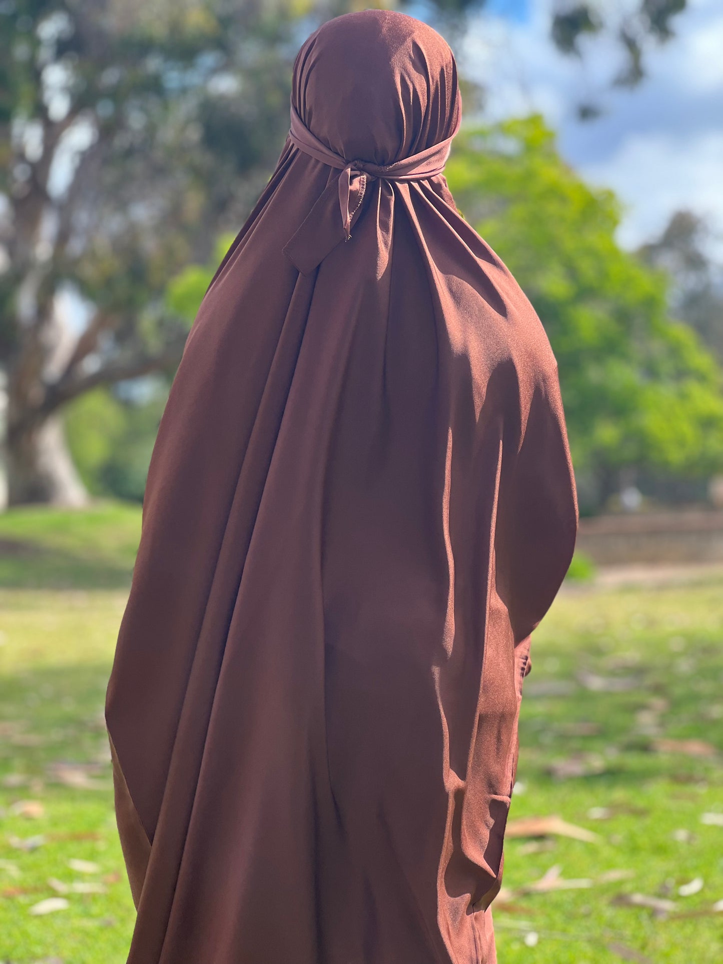 1 Piece Jilbab | Brown