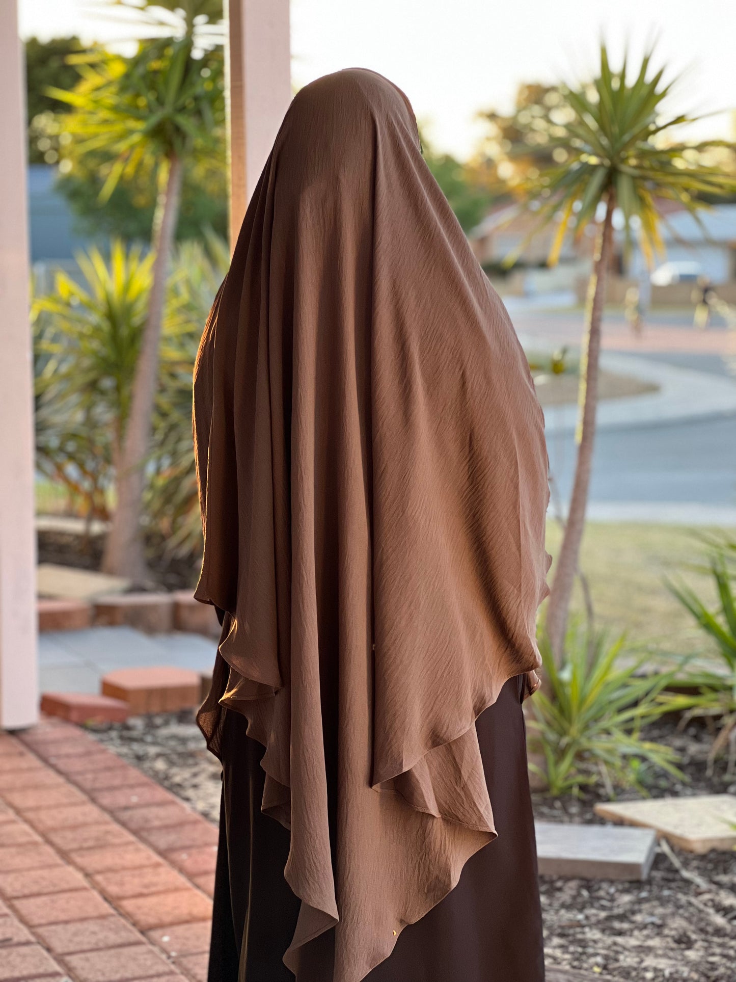 Diamond Khimar | Dark Grey