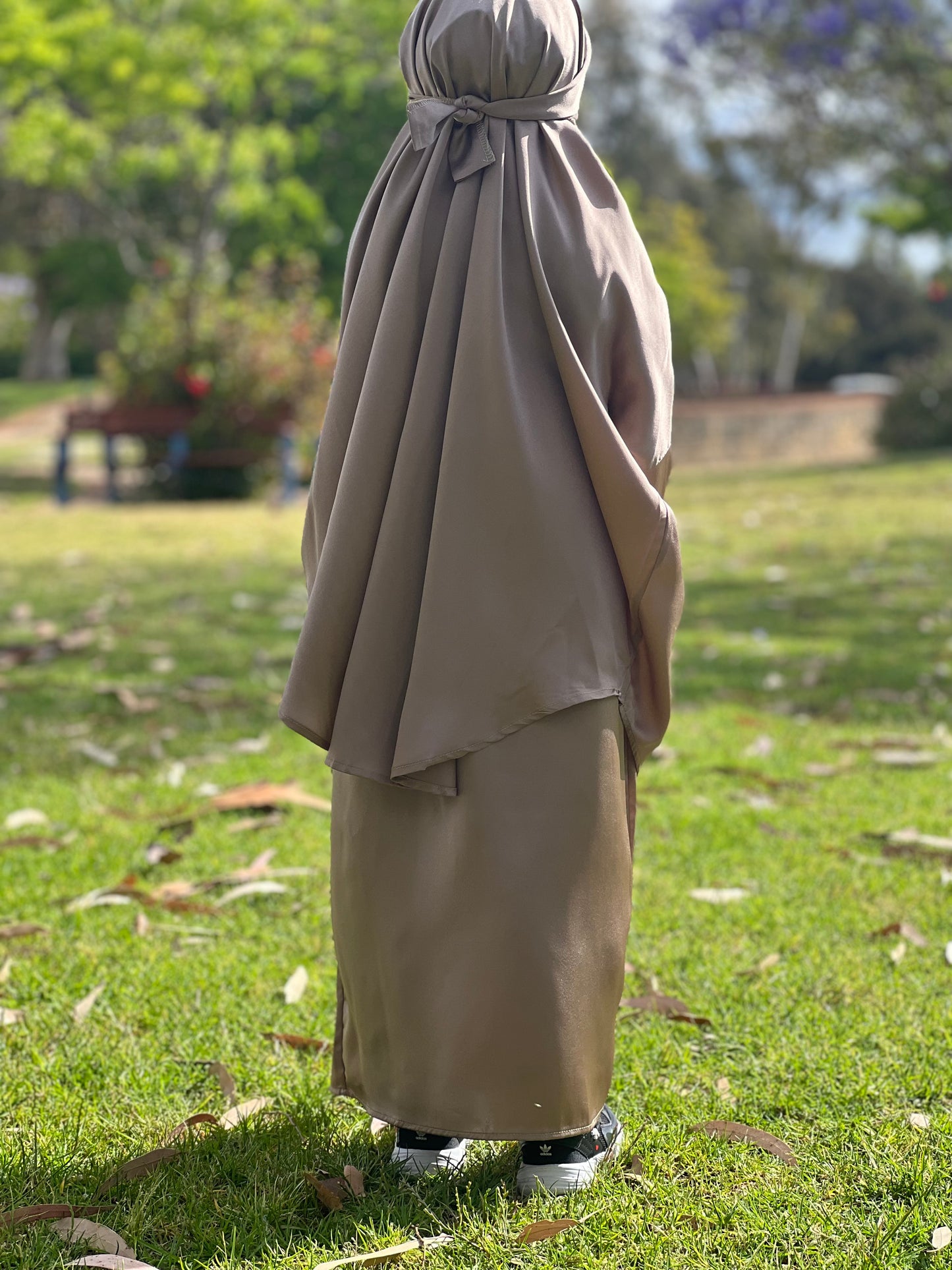 2 Piece Jilbab | Light Brown