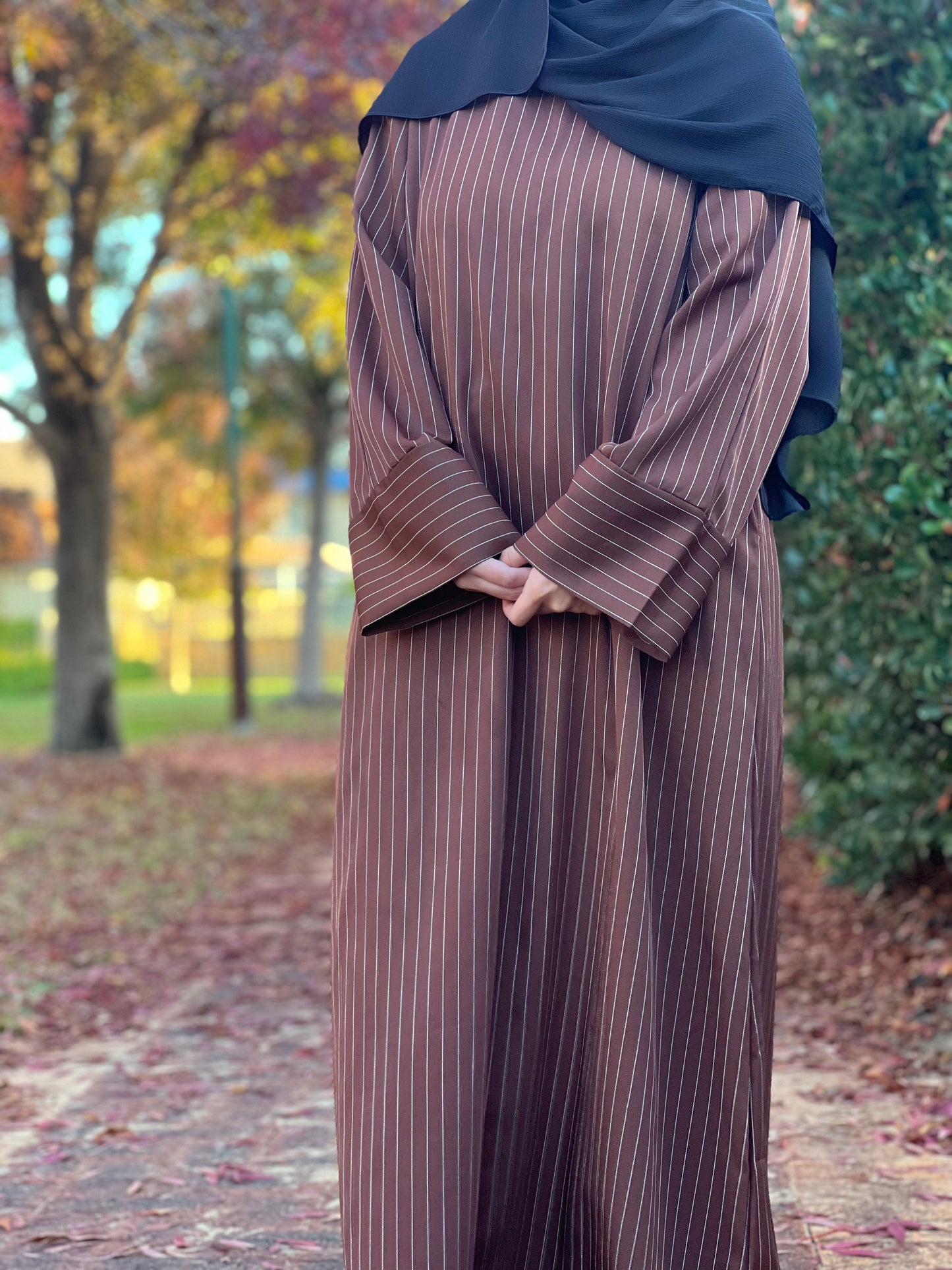 Pin Stripe Abaya